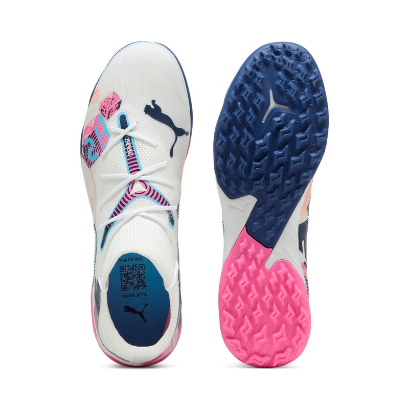 PUMA FUTURE 7 MATCH VOLUME UP TT Mens White Football Boots - Image 4